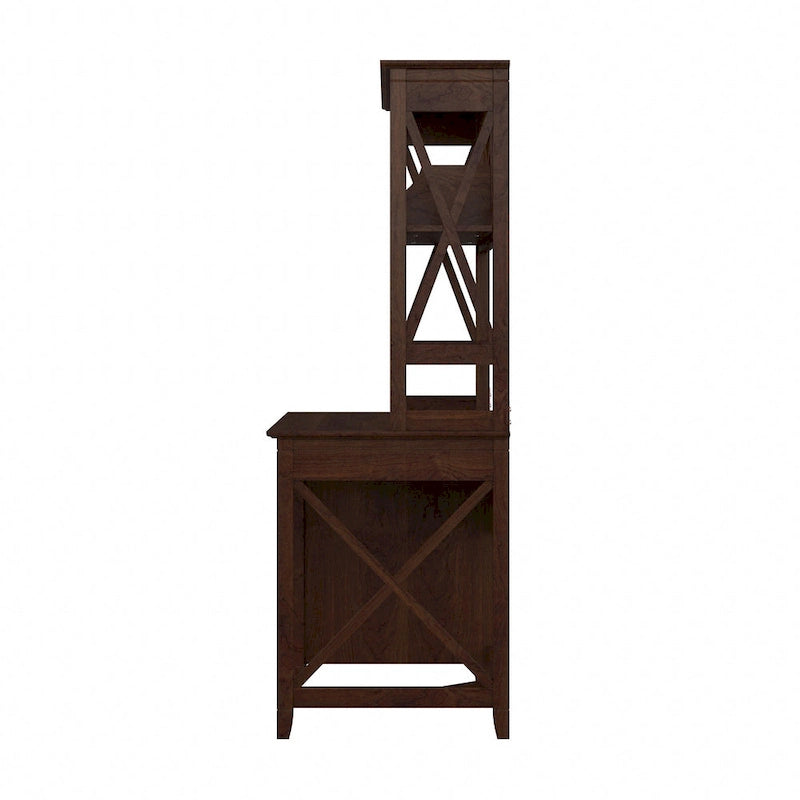 Petit bureau informatique 48W avec huche