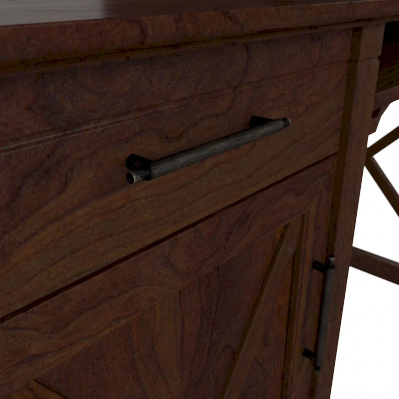 Petit bureau informatique 48W avec huche