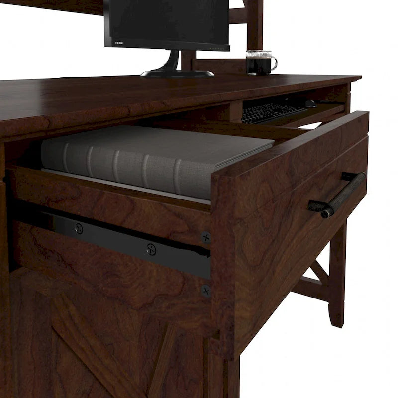 Petit bureau informatique 48W avec huche