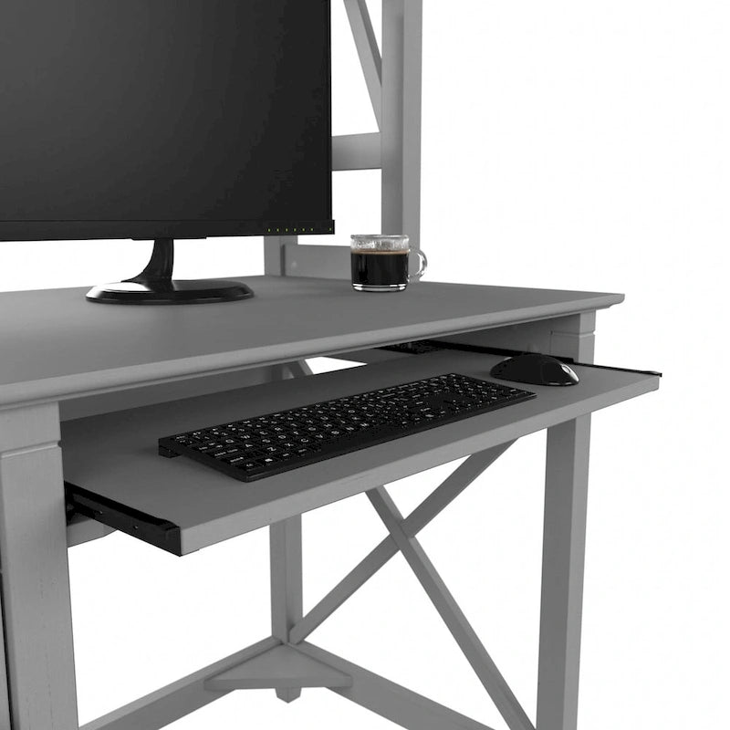 Petit bureau informatique 48W avec huche
