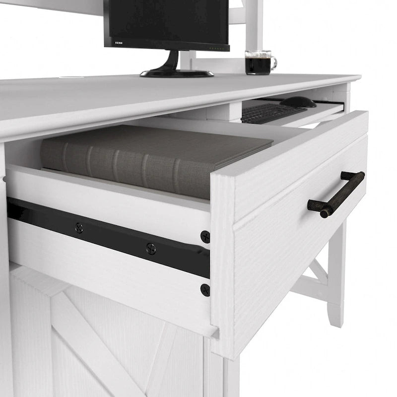 Petit bureau informatique 48W avec huche