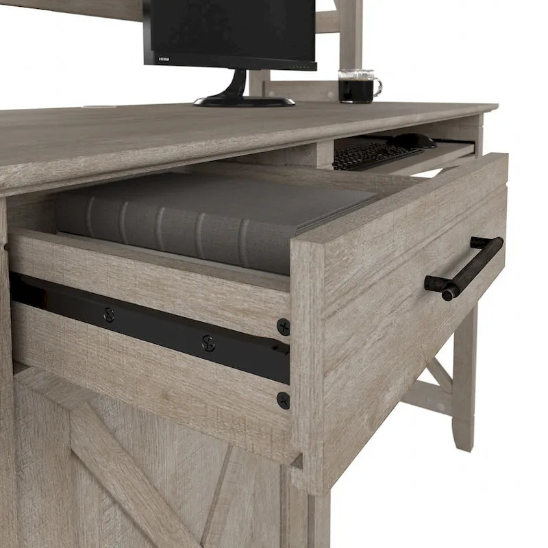 Petit bureau informatique 48W avec huche