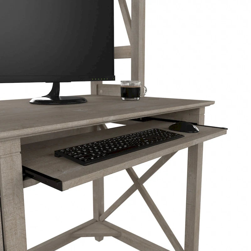 Petit bureau informatique 48W avec huche