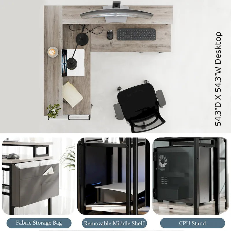 Bureau d'angle pour la maison