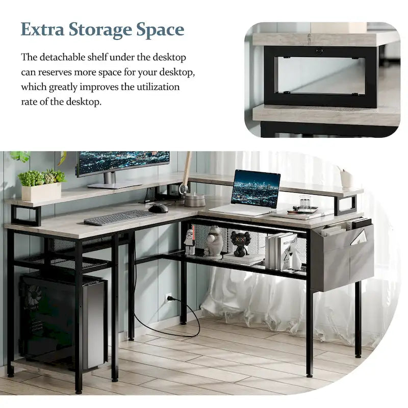 Bureau d'angle pour la maison