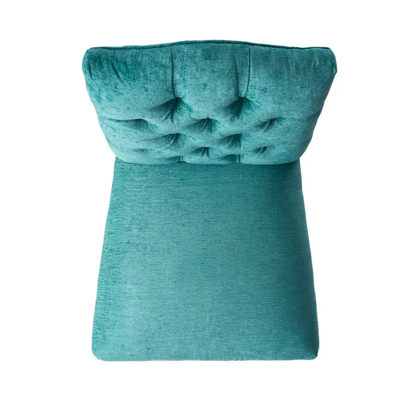 Chaise de salle à manger en tissu rembourrée