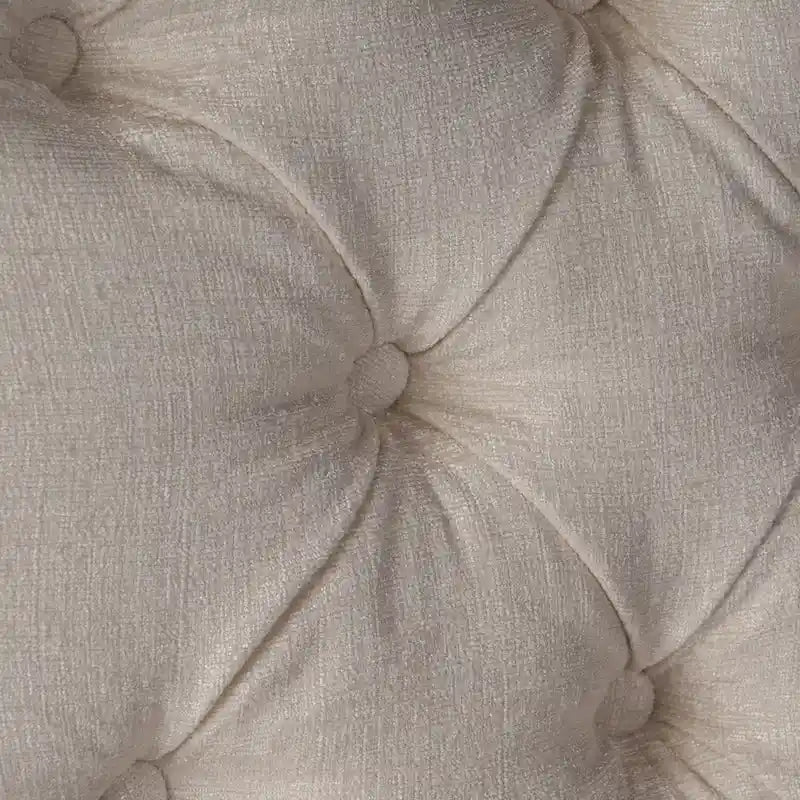 Chaise de salle à manger en tissu rembourrée