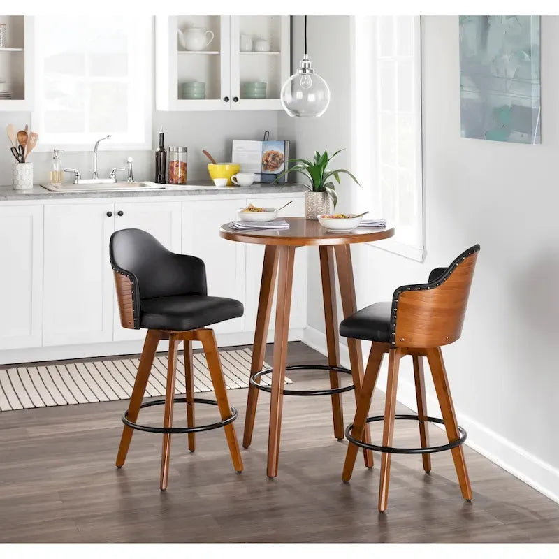 Tabouret de comptoir Mid-Century Modern