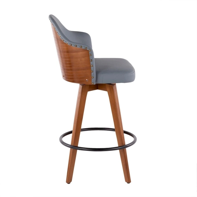 Tabouret de comptoir Mid-Century Modern