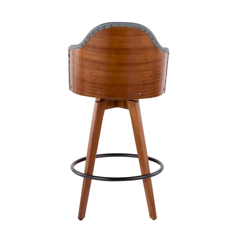 Tabouret de comptoir Mid-Century Modern