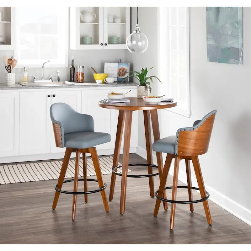 Tabouret de comptoir Mid-Century Modern