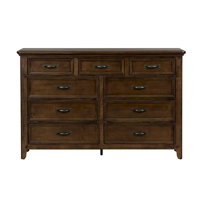 Commode 9 tiroirs Tobacco