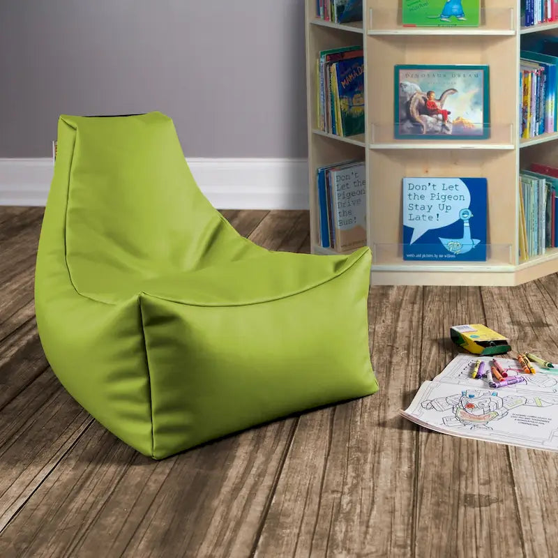 Fauteuil poire pour enfants, vinyle de qualité supérieure