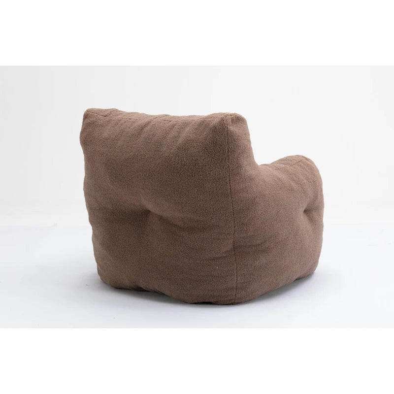 Fauteuil poire en mousse touffetée douce