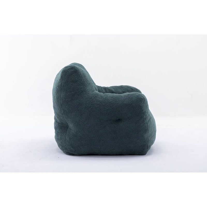 Fauteuil poire en mousse touffetée douce