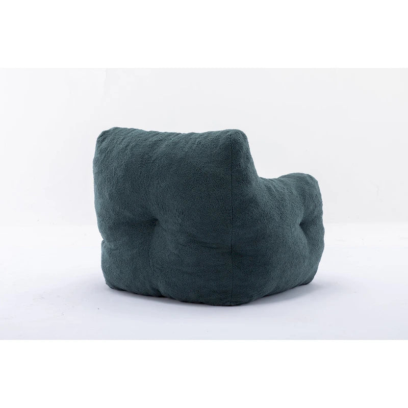 Fauteuil poire en mousse touffetée douce
