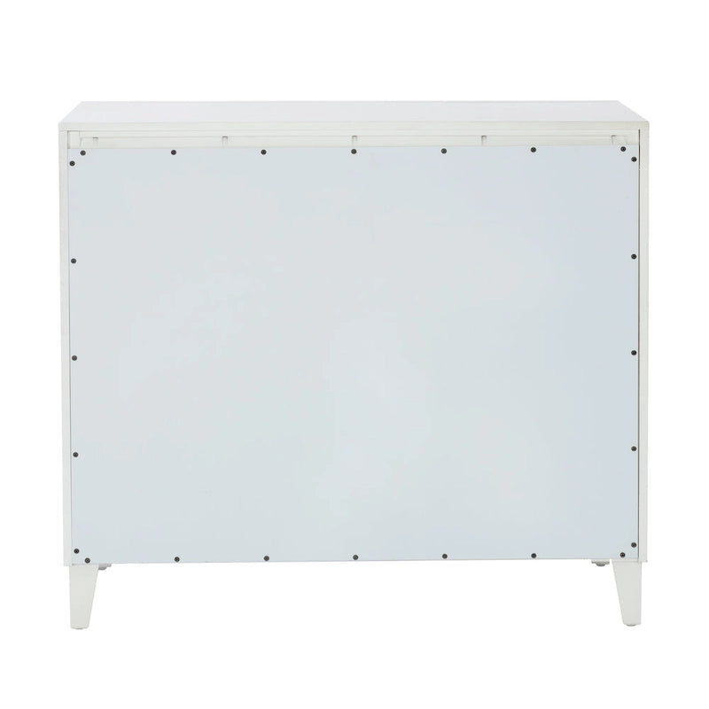 Meuble d'appoint 3 portes avec étagères réglables