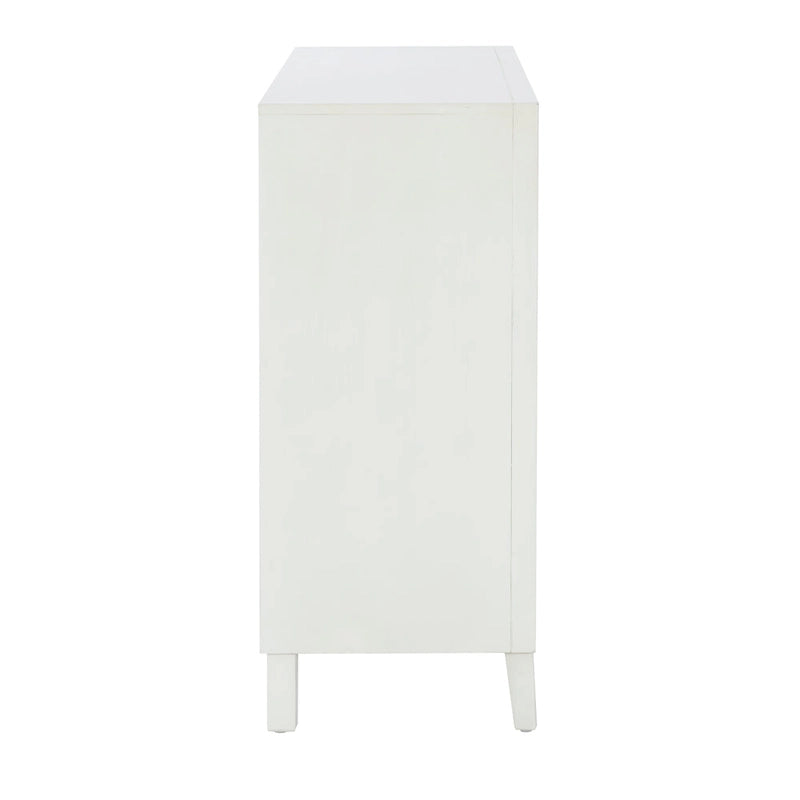 Meuble d'appoint 3 portes avec étagères réglables