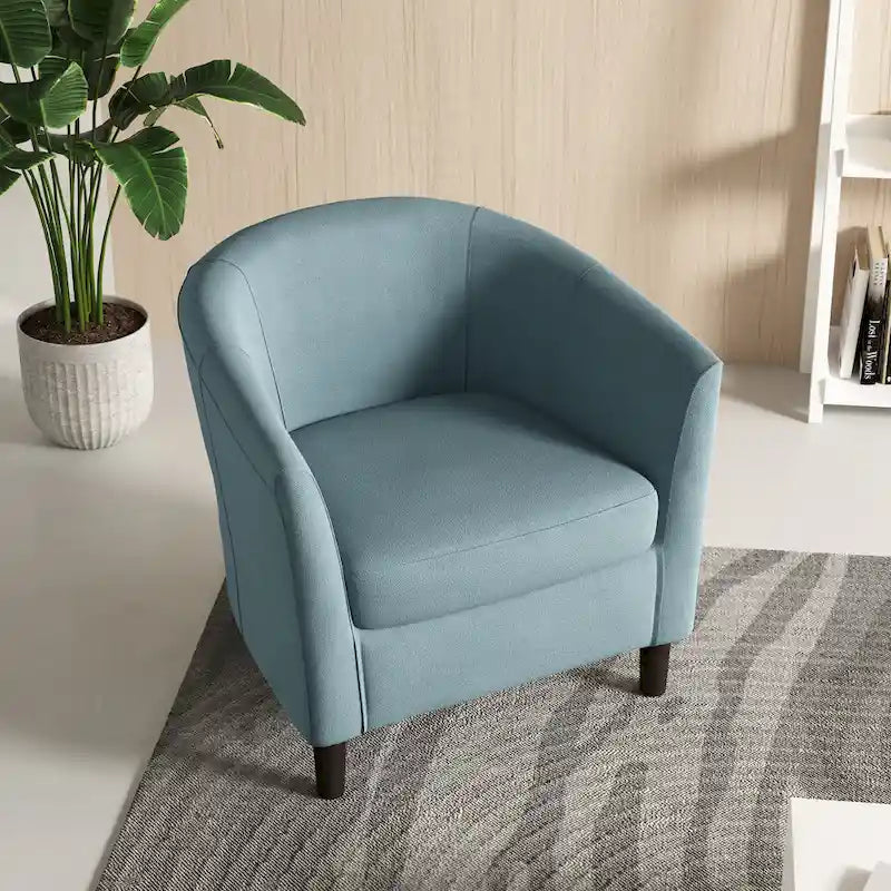 Fauteuil d'appoint tonneau moderne