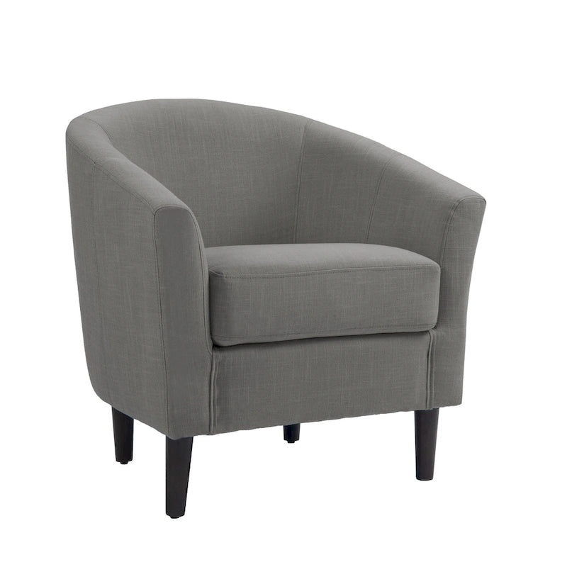 Fauteuil d'appoint tonneau moderne