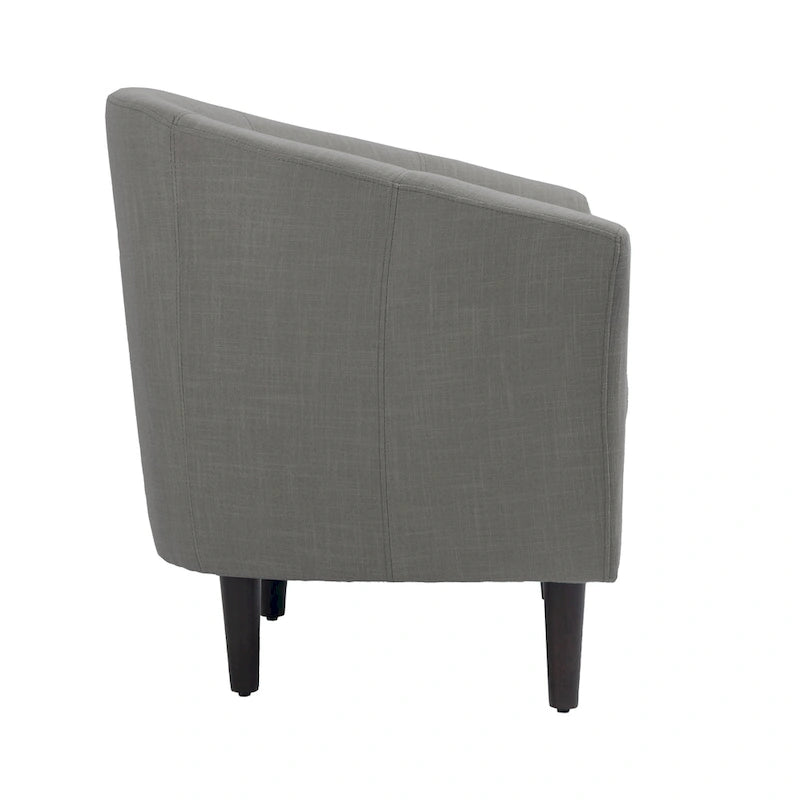 Fauteuil d'appoint tonneau moderne