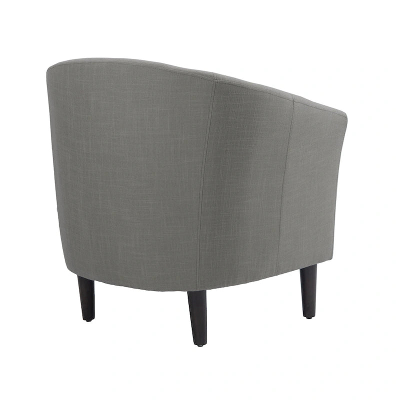 Fauteuil d'appoint tonneau moderne
