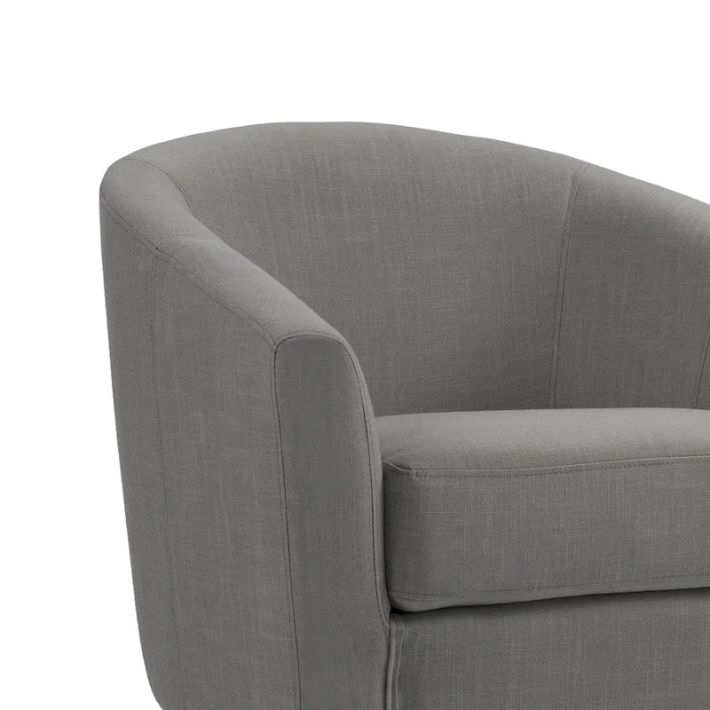 Fauteuil d'appoint tonneau moderne