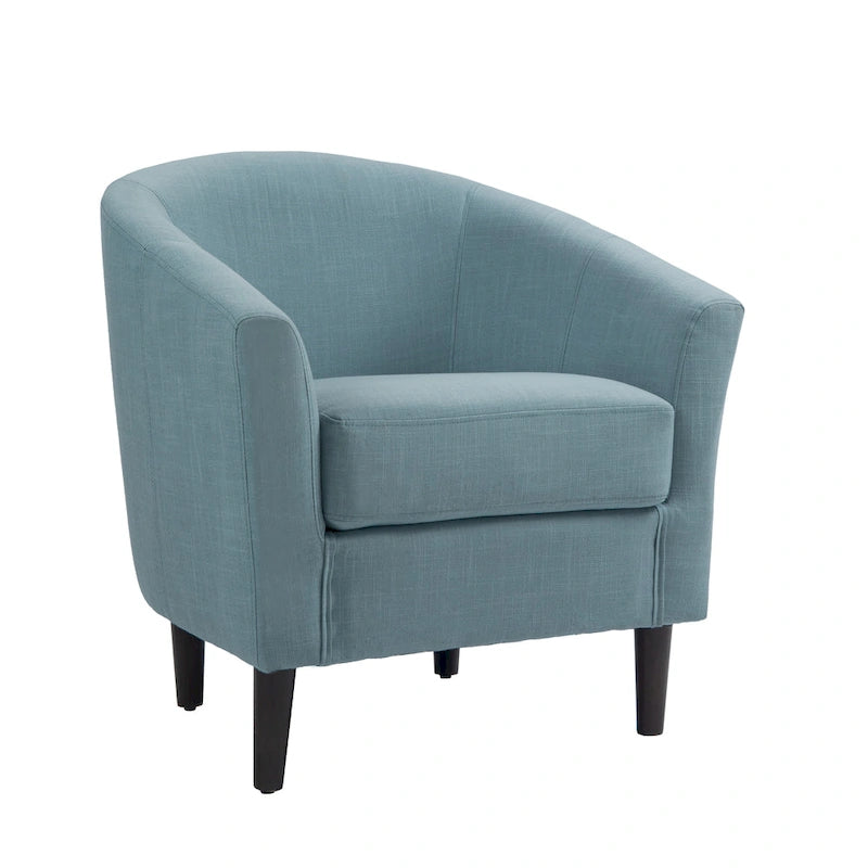 Fauteuil d'appoint tonneau moderne