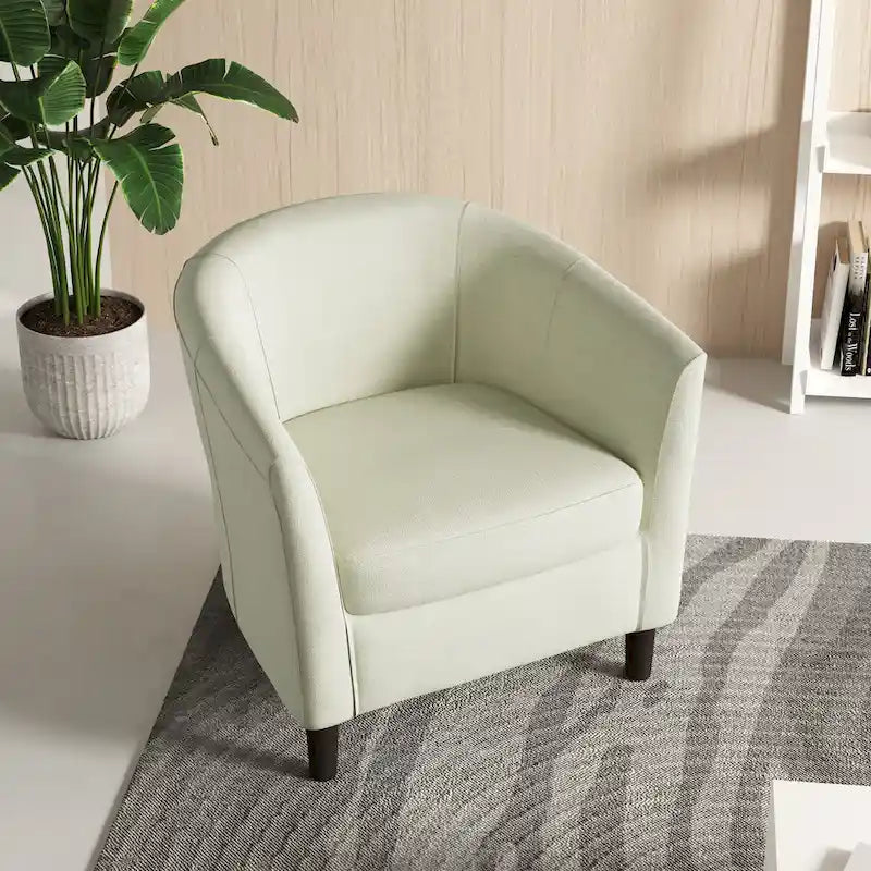 Fauteuil d'appoint tonneau moderne
