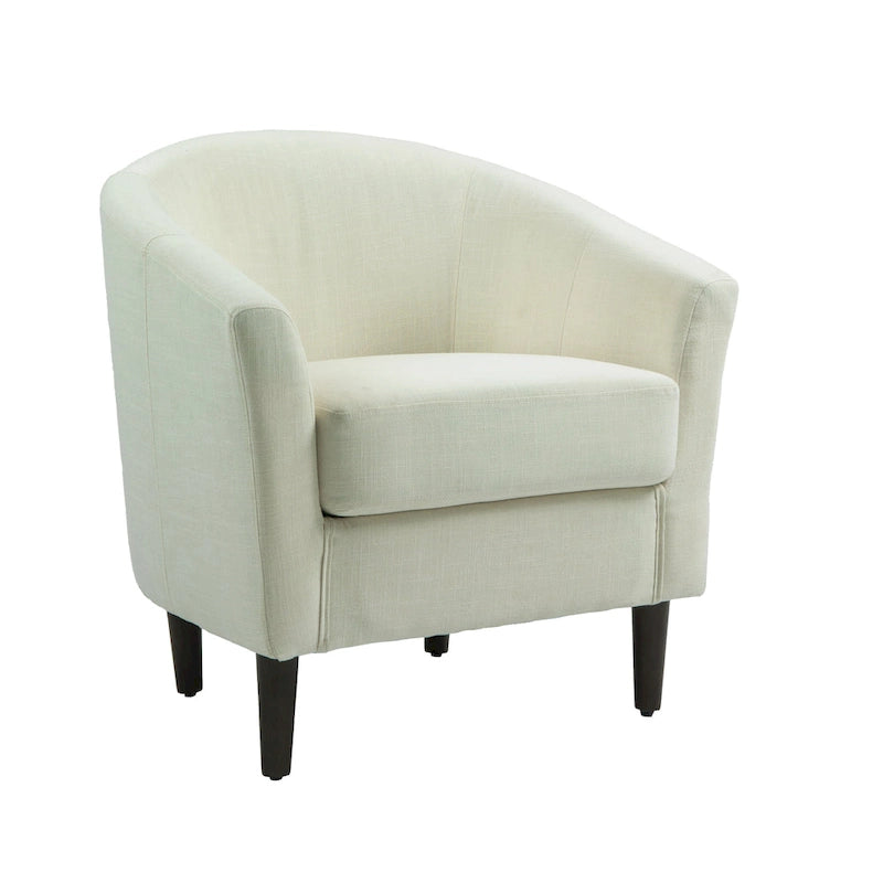 Fauteuil d'appoint tonneau moderne