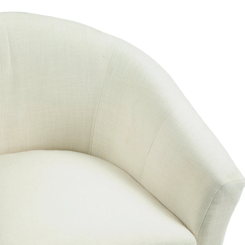 Fauteuil d'appoint tonneau moderne