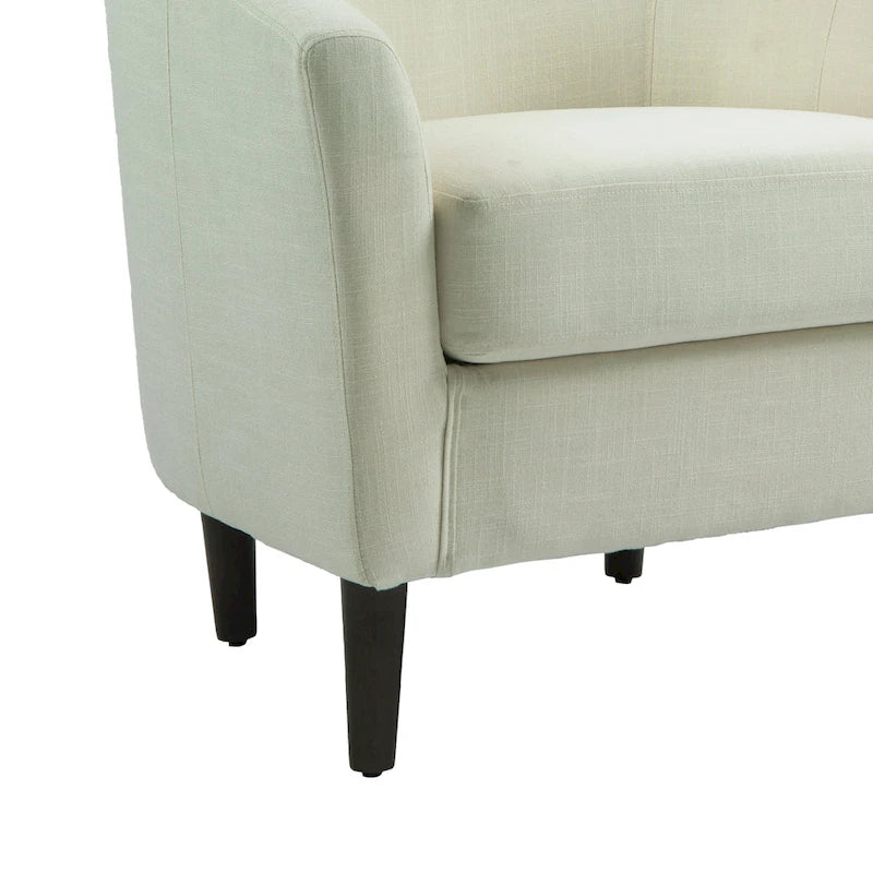 Fauteuil d'appoint tonneau moderne