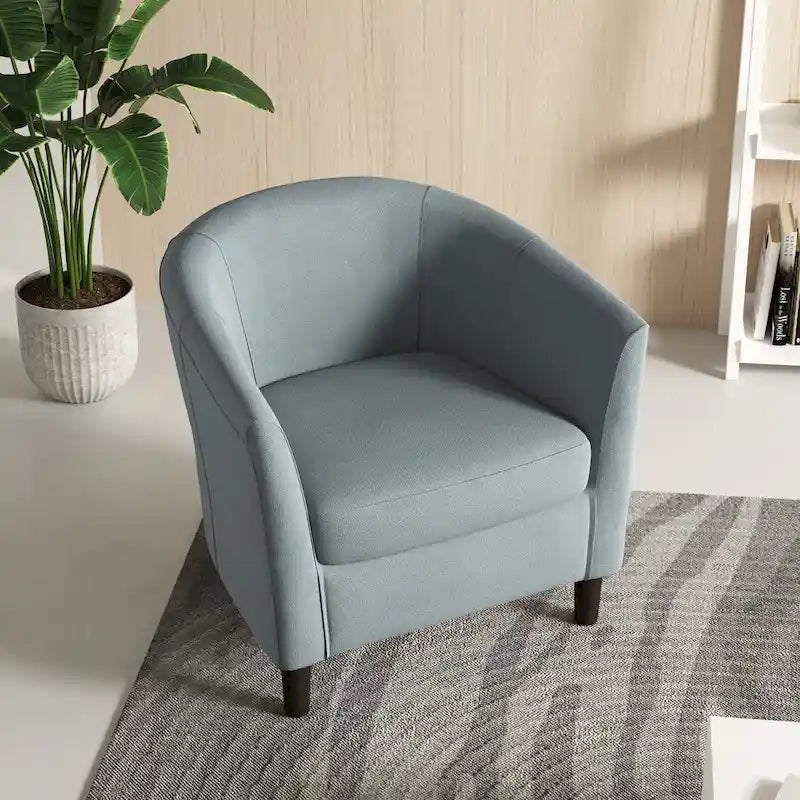 Fauteuil d'appoint tonneau moderne