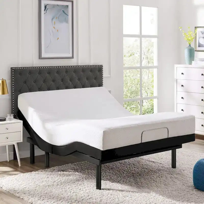 Lit ajustable Zéro Gravité avec massage et télécommande sans fil