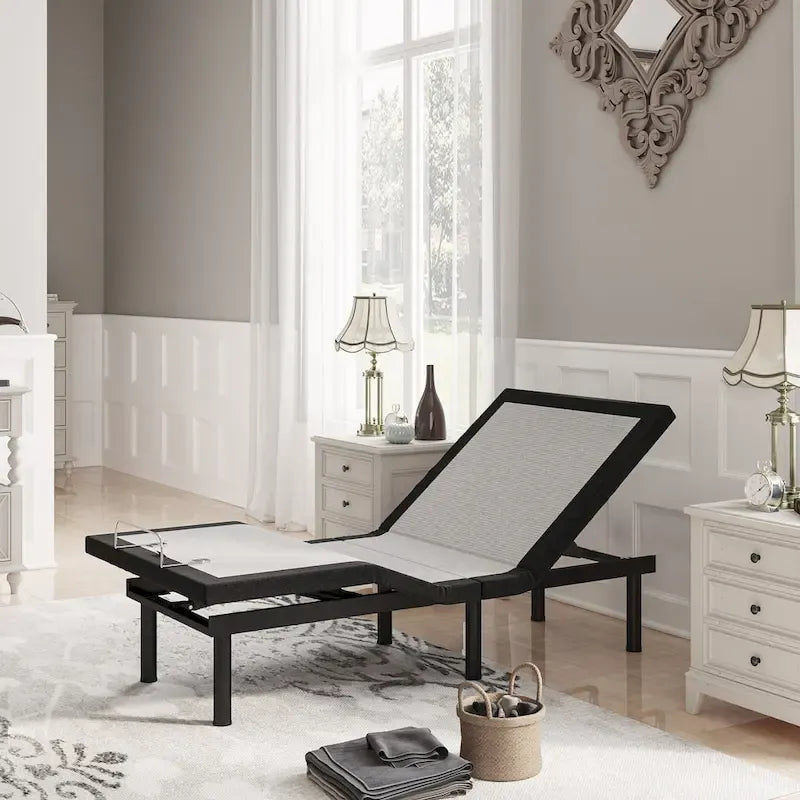 Lit ajustable Zéro Gravité avec massage et télécommande sans fil