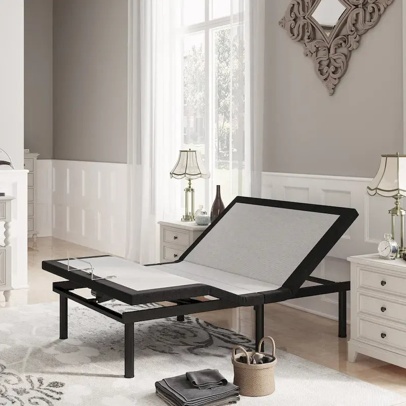 Lit ajustable Zéro Gravité avec massage et télécommande sans fil