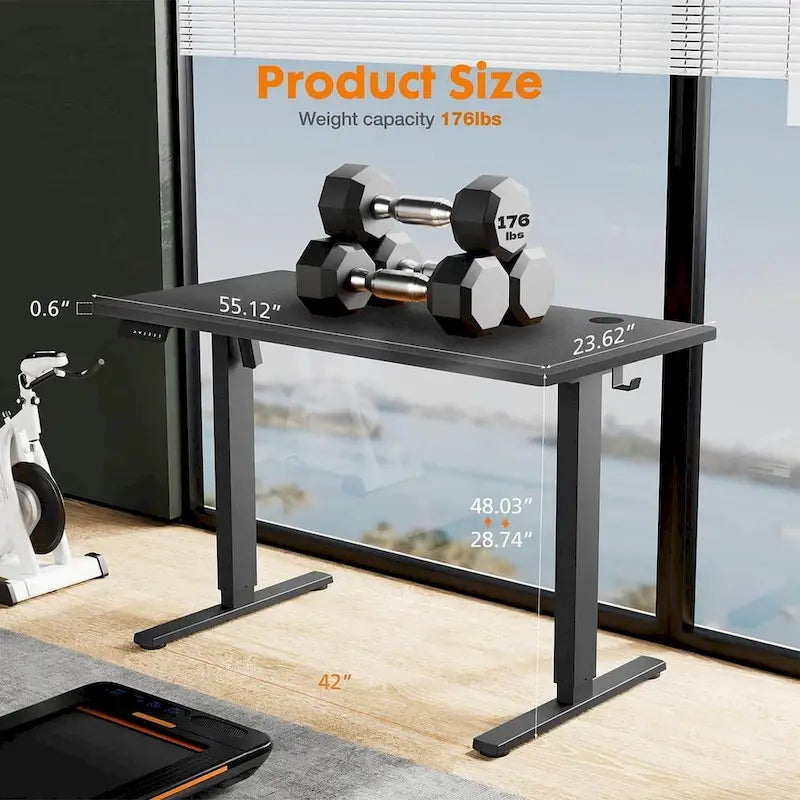 Bureau réglable en hauteur
