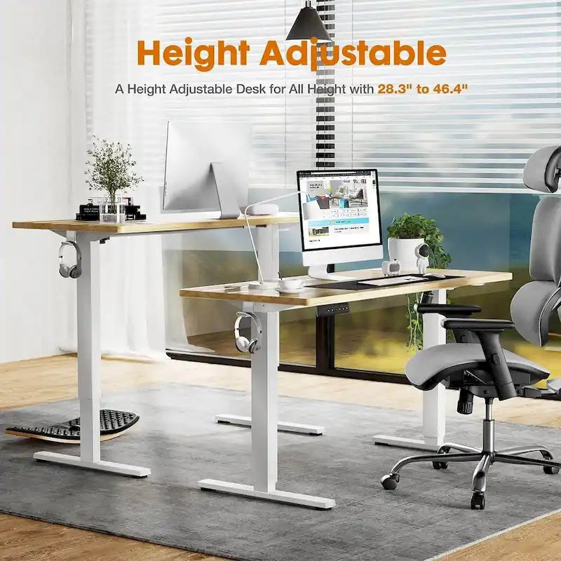 Bureau réglable en hauteur