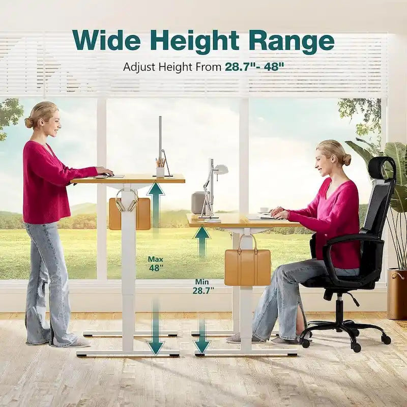 Bureau réglable en hauteur