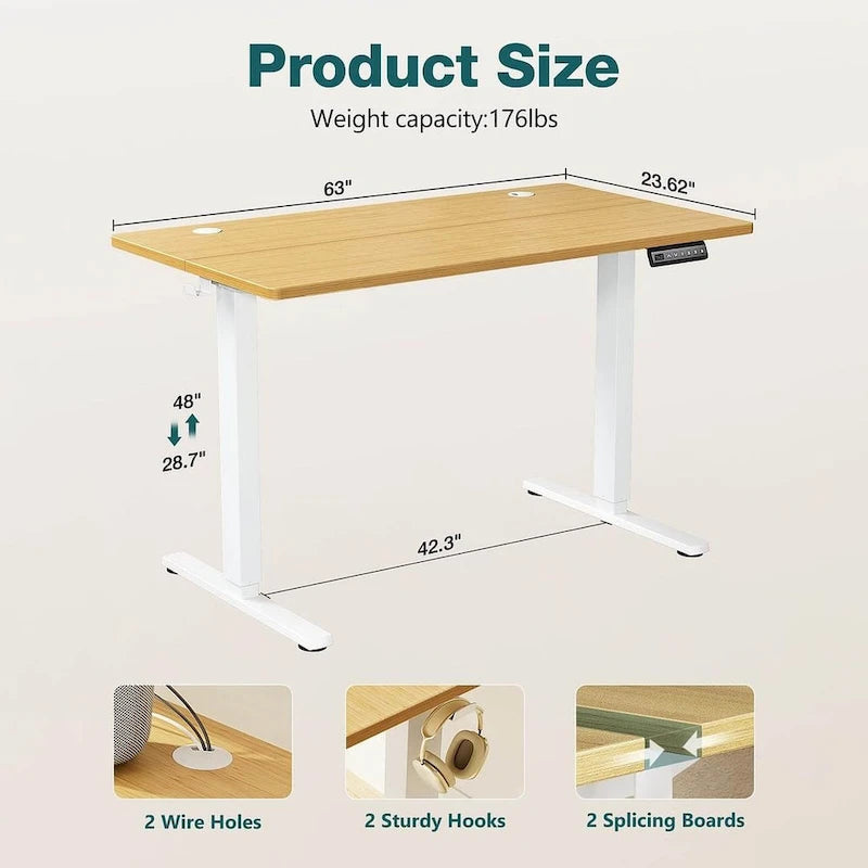 Bureau réglable en hauteur