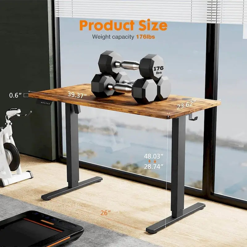 Bureau réglable en hauteur