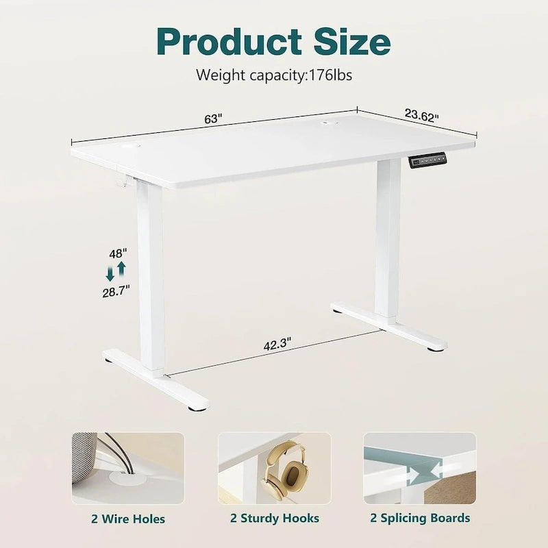 Bureau réglable en hauteur