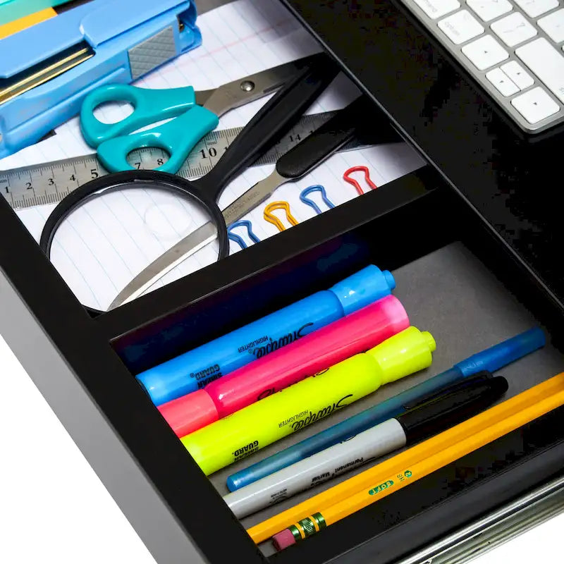 Bureau assis-debout électrique en verre trempé de 120,65 cm avec ports de chargement USB