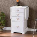 Bureau de bricolage et organisateur pliant blanc