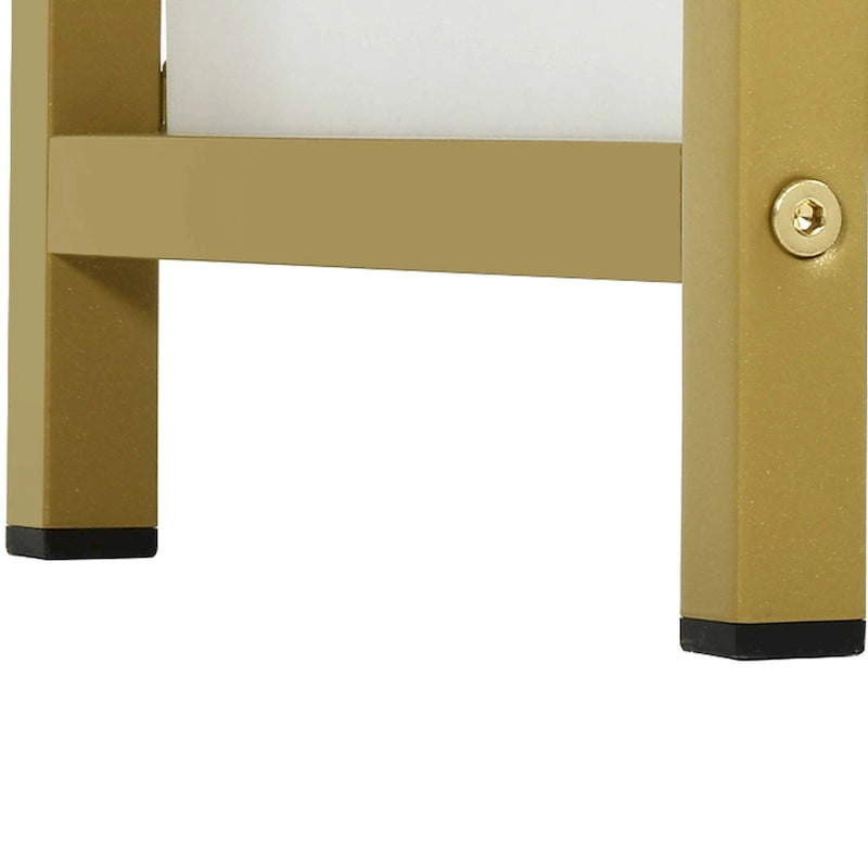 Table de maquillage avec 3 tiroirs en tissu et poste de travail de manucure