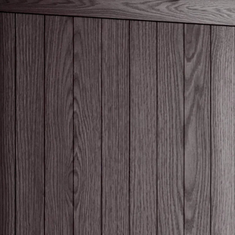 Meuble d'entrée en bois massif avec banc, range-chaussures et 2 bacs de rangement