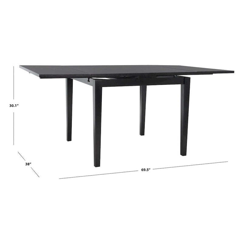Table à manger extensible – 70 po l. x 38 po P x 30 po H